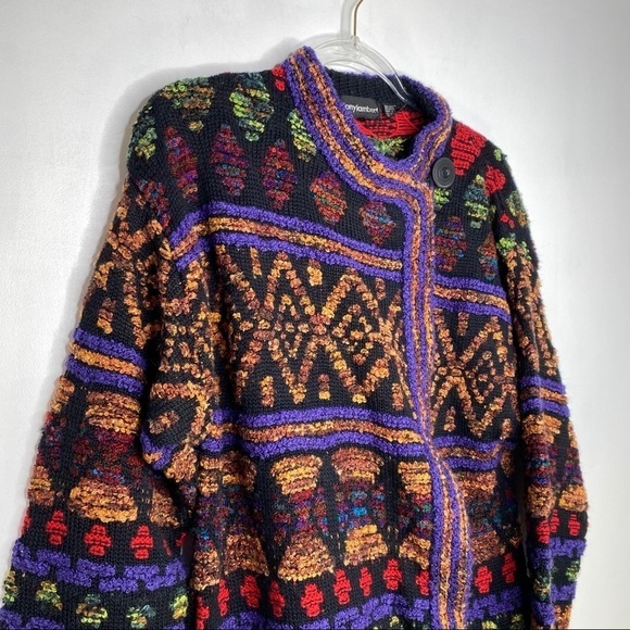 Colourful Vintage Tony Lambert Cardigan - Picture 13 of 13